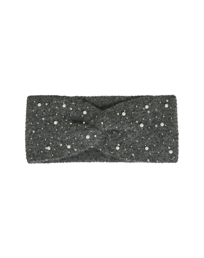 Vila - VISumm Hårbånd - Dark Grey Melange 